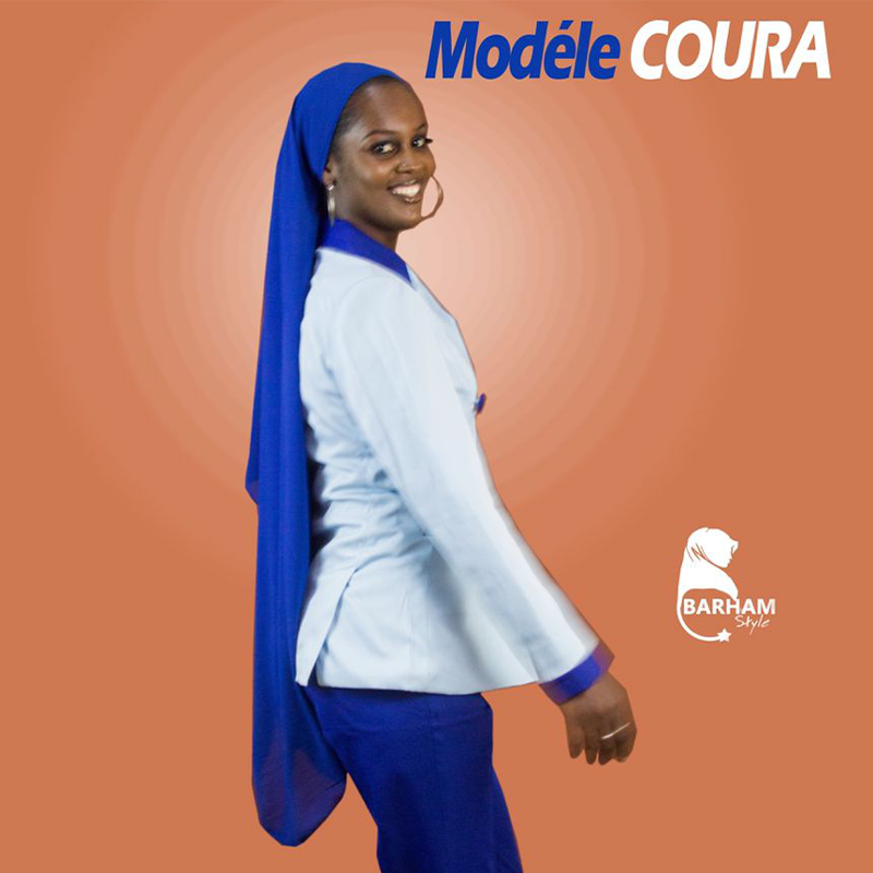 Ensemble Veste modèle Coura [Bleu]